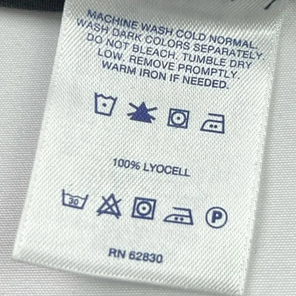 Lands’End New Women’s 10 Black WXR Woven Soft Pant Pockets Elastic Waist Pant - Picture 5 of 8